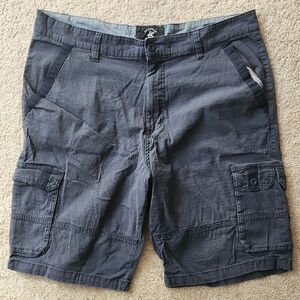 Men's Dark Gray Cargo Shorts
